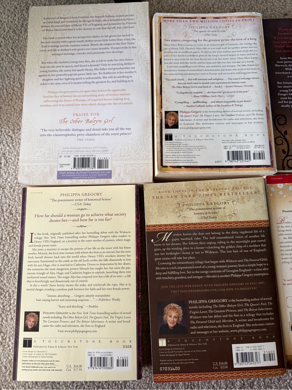 Philippa Gregory Books excellent condition - Picture 4 of 10